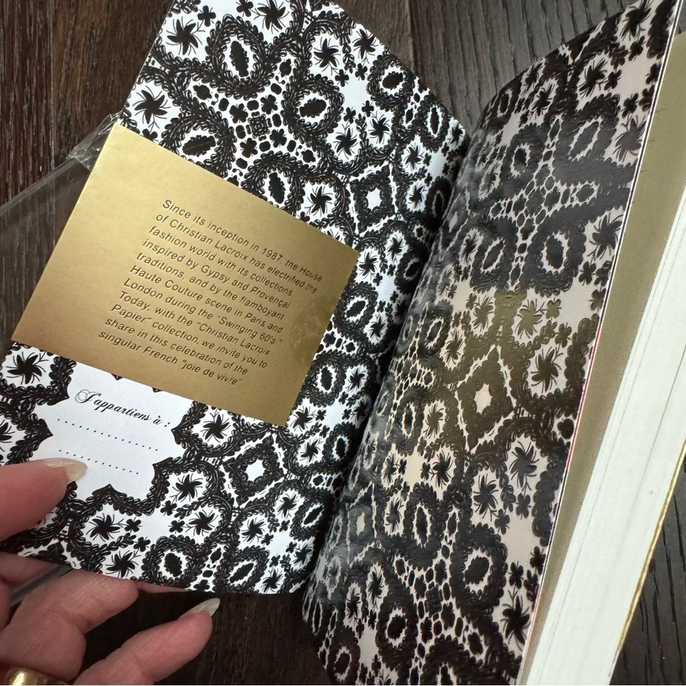 Christian Lacroix A6 Croquis Layflat Notebook Journal 4.25x6 inches